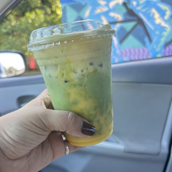 Wrigley Coffee - Mango Matcha - Coffee & Tea Near Me - Long Beach, California Wrigley Coffee - Mango Matcha - Coffee & Tea Near Me - Long Beach, California