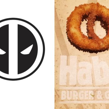 Habit Burger & Grill - The onion rings were delicious!! This one looks like Deadpool. - Burgers Near Me - Modesto, California