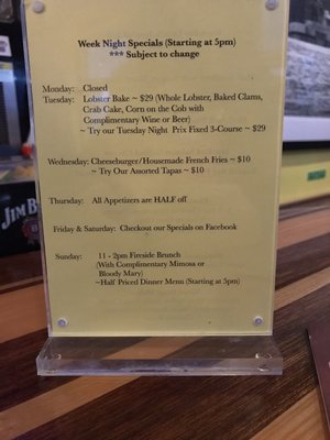 Menu photo 8 Tres Palms Babylon, NY