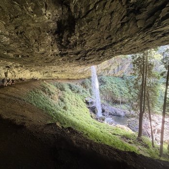 Silver Falls State Park - Under north falls - Hiking Near Me - Sublimity, Oregon Silver Falls State Park - Under north falls - Hiking Near Me - Sublimity, Oregon