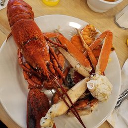Lobster, crab and shrimp! Lobster, crab and shrimp!