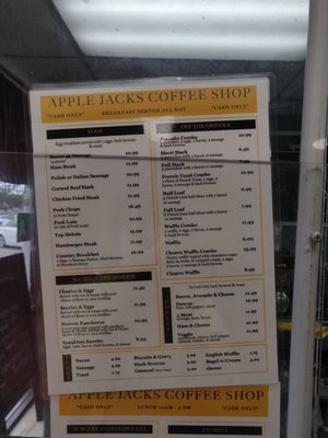 Menu photo 1 Apple Jack's Coffee Shop El Monte, CA