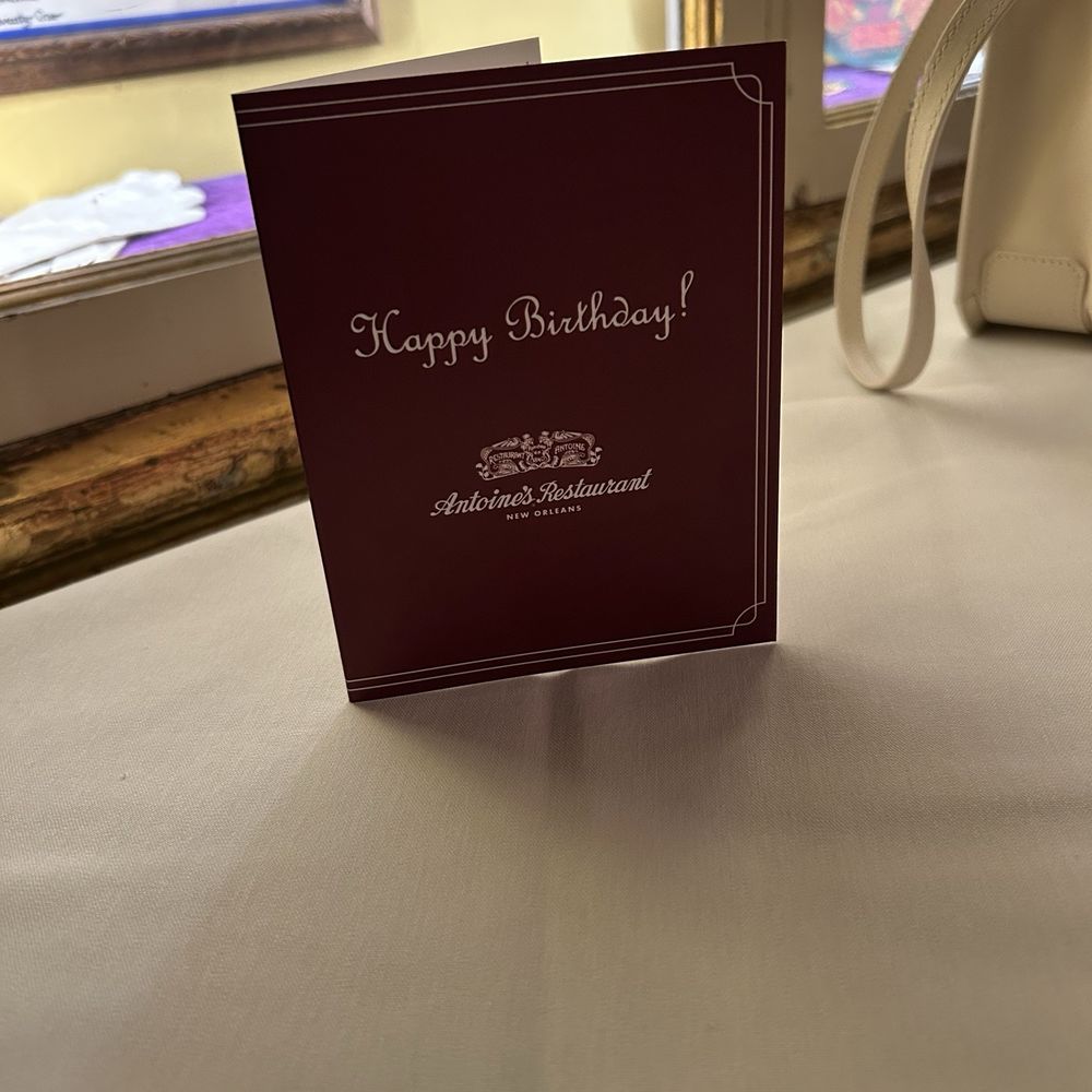 Antoine's Restaurant - My birthday card - French Near Me - New Orleans, Louisiana Antoine's Restaurant - My birthday card - French Near Me - New Orleans, Louisiana