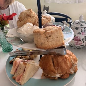 McKenna's Tea Cottage - Sandwiches and scones so amazing! - Coffee & Tea Near Me - Seal Beach, California