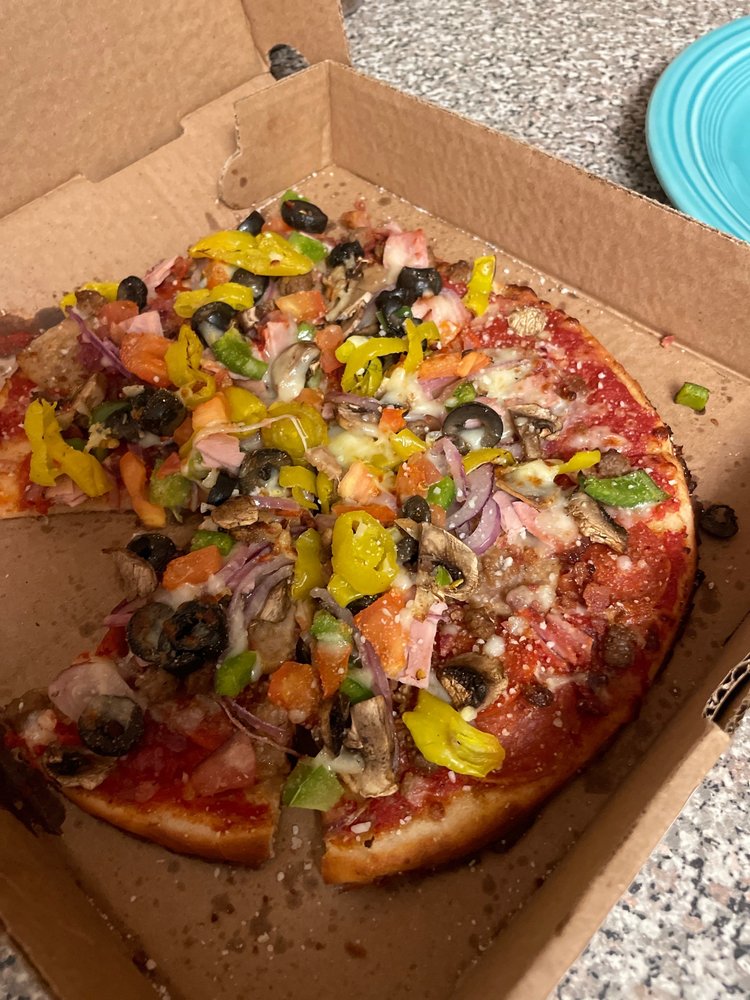 Food from Pepicelli's Pizza