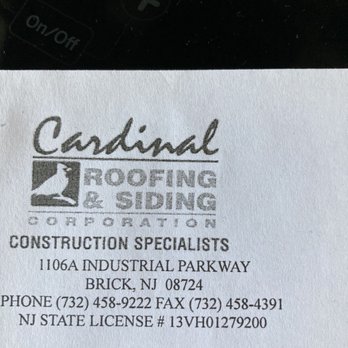 1. Cardinal Roofing & Siding
