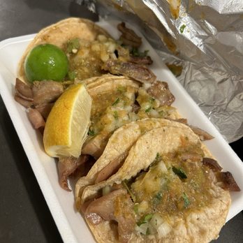 El Azteca Taco Shop - Buche Taco (3) - Mexican Near Me - La Mesa, California
