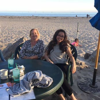 Shoreline Cafe - Thanks Felix. You da bomb! You can see the table is actually in the sand and right on the beach. - Seafood Near Me - Santa Barbara, California Shoreline Cafe - Thanks Felix. You da bomb! You can see the table is actually in the sand and right on the beach. - Seafood Near Me - Santa Barbara, California