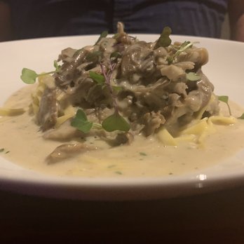 Olea - Mushrooms with homemade fettuccine - Spanish Near Me - New Haven, Connecticut