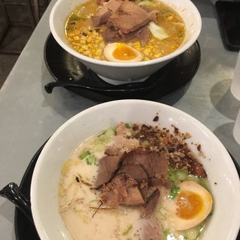 Photo of RakiRaki Ramen & Tsukemen - San Diego, CA, United States. Setagaya 27 Curry Ramen, Original Hakata Tonkotsu