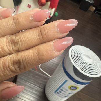 Star Nails & Spa - High gloss sheer polish with  gel x 65.00.... Love this - Nail Salons Near Me - Granada Hills, California