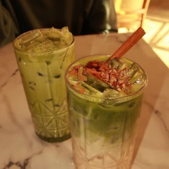 Luua Caffe - Banana matcha and horchata matcha - Breakfast & Brunch Near Me - Inglewood, California Luua Caffe - Banana matcha and horchata matcha - Breakfast & Brunch Near Me - Inglewood, California