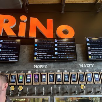 First Draft Taproom & Kitchen - Some of the beer menu! - Bars Near Me - Denver, Colorado