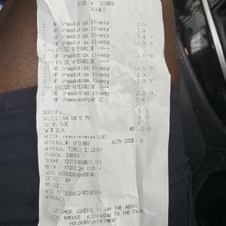 7-Eleven - 7/11 receipt