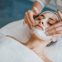 April Wells, LMT LE - The Massage Collective - Facial (stock image)