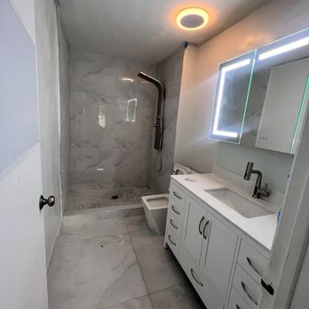 The Home Depot - Lighted Bluetooth connected bathroom vent and rain shower 3 head panel from HD - Hardware Stores Near Me - Pembroke Pines, Florida The Home Depot - Lighted Bluetooth connected bathroom vent and rain shower 3 head panel from HD - Hardware Stores Near Me - Pembroke Pines, Florida