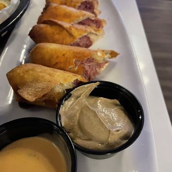 Flannery's Pub - Rueben rolls. Delicious corned beef. Very tasty tender - Sports Bars Near Me - Cleveland, Ohio Flannery's Pub - Rueben rolls. Delicious corned beef. Very tasty tender - Sports Bars Near Me - Cleveland, Ohio