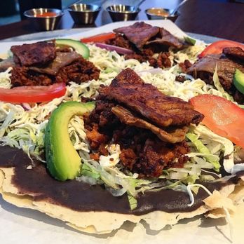 Tlayuda L.A. Restaurant - Tlayuda Supreme w 3 Meats! - Mexican Near Me - Los Angeles, California Tlayuda L.A. Restaurant - Tlayuda Supreme w 3 Meats! - Mexican Near Me - Los Angeles, California