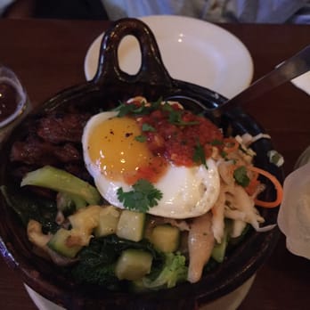 Cascalote Latin Bistro - Latin spin on bi bim bap. As good as it looks! - Latin American Near Me - New York, New York