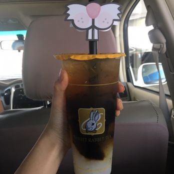Rabbit Rabbit Tea - Lychee Green Tea w/Grass Jelly - Coffee & Tea Near Me - Santa Clara, California Rabbit Rabbit Tea - Lychee Green Tea w/Grass Jelly - Coffee & Tea Near Me - Santa Clara, California