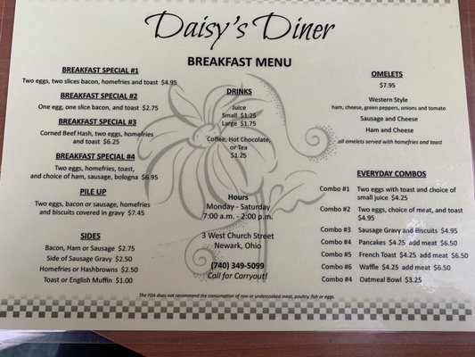 Daisy's Diner by null