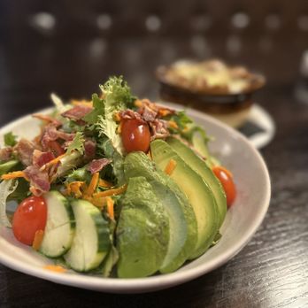 Jae's 7 Winter - a salad with avocado and bacon - New American Near Me - Pittsfield, Massachusetts Jae's 7 Winter - a salad with avocado and bacon - New American Near Me - Pittsfield, Massachusetts