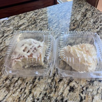Kneaders Bakery & Cafe - Cinnamon Roll  Coconut crème pie - Bakeries Near Me - Henderson, Nevada