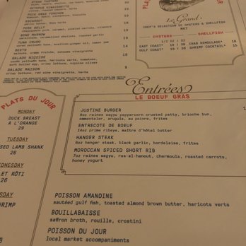 Justine - Menu - French Near Me - New Orleans, Louisiana Justine - Menu - French Near Me - New Orleans, Louisiana