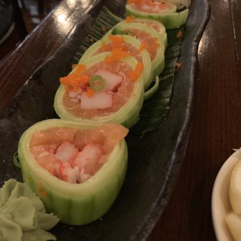 The Sea South East Asian Kitchen and Sushi - Salmon naruto roll - Sushi Bars Near Me - Delray Beach, Florida The Sea South East Asian Kitchen and Sushi - Salmon naruto roll - Sushi Bars Near Me - Delray Beach, Florida