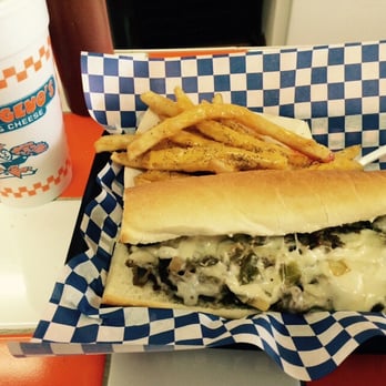 Pappa Geno's - I don't know if you can tell but those are suppose to be cheese fries (lol).. - Sandwiches Near Me - Houston, Texas Pappa Geno's - I don't know if you can tell but those are suppose to be cheese fries (lol).. - Sandwiches Near Me - Houston, Texas