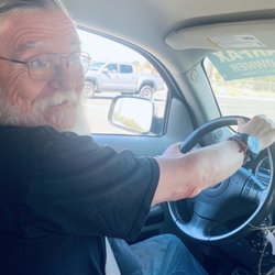 Khodas Cars - Happy Ross test driving his new ride.