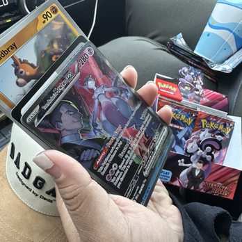 88 Cardhouse - Destined Rivals on opening day, just forgot to add it when I checked in! Best card in the set - Hobby Shops Near Me - Newark, California