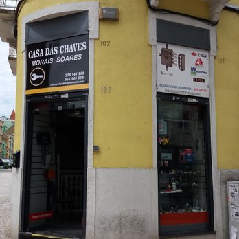 Casa das Chaves Morais Soares - Keys & Locksmiths Near Me - Lisbon, 11 Casa das Chaves Morais Soares - Keys & Locksmiths Near Me - Lisbon, 11