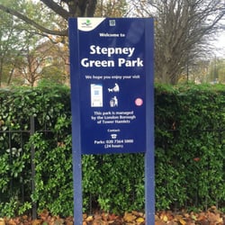 Stepney Green Park - Notice board