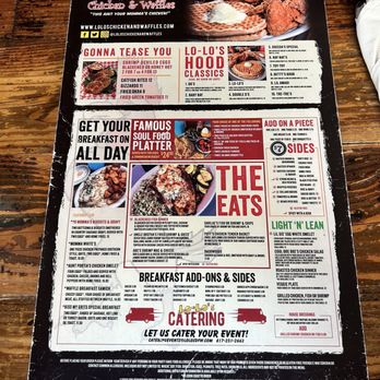 Lo-Lo’s Chicken & Waffles - Menu - Southern Near Me - Grapevine, Texas Lo-Lo’s Chicken & Waffles - Menu - Southern Near Me - Grapevine, Texas