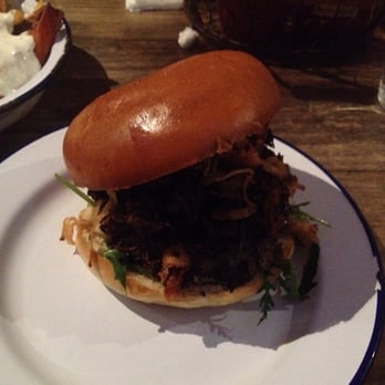 Bootleggers - Brooklyn burger. Beef briaket,beef patty and other yummy stuff - Burgers Near Me - Belfast, BFS
