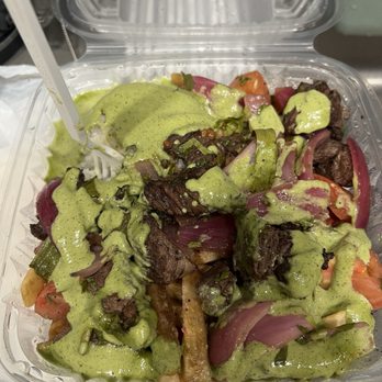 Pablito's Tacos - Lomo Saltado plate - Peruvian Near Me - Burbank, California Pablito's Tacos - Lomo Saltado plate - Peruvian Near Me - Burbank, California