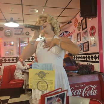 Little Anthony's Diner - Marilyn singing - American Near Me - Tucson, Arizona Little Anthony's Diner - Marilyn singing - American Near Me - Tucson, Arizona