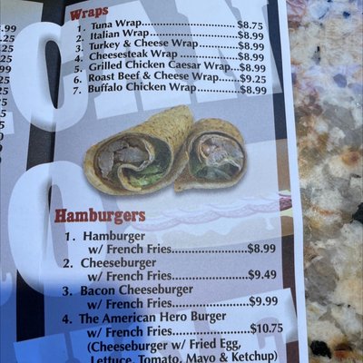 Menu photo 2 American Hero Subhouse Lyndhurst, NJ