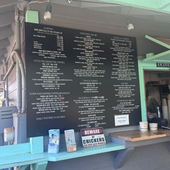 Little Fish Coffee - Menu 6/3/26 - Cafes Near Me - Koloa, Hawaii
