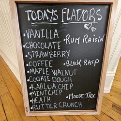 Ollie's Cones & Bones - Flavors