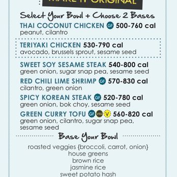 Original ChopShop - Original Bowl Menu - New American Near Me - Tempe, Arizona Original ChopShop - Original Bowl Menu - New American Near Me - Tempe, Arizona