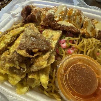 Grinds 2 Da Max Russell - All noodle, dynamite chicken katsu and meat Jun combo. - Hawaiian Near Me - Las Vegas, Nevada