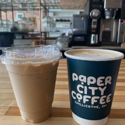 Iced Maple bourbon and hot maple bourbon Iced Maple bourbon and hot maple bourbon
