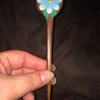 The Shell Shop - Sunburst Trading - Stick using for securing a hair bun. - Home & Garden Near Me - Saint Augustine, Florida The Shell Shop - Sunburst Trading - Stick using for securing a hair bun. - Home & Garden Near Me - Saint Augustine, Florida