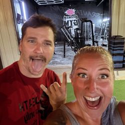 Braniak Gym - Cory after our 5 am class!