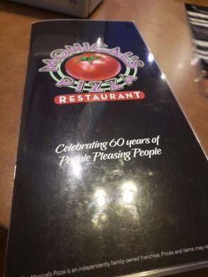 Menu photo 2 Monical's Pizza Indianapolis, IN Menu photo 2 Monical's Pizza Indianapolis, IN