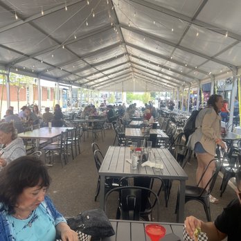 Hale Street Cantina - The inside of the tent enjoying the music and ambience. - Mexican Near Me - Wheaton, Illinois Hale Street Cantina - The inside of the tent enjoying the music and ambience. - Mexican Near Me - Wheaton, Illinois