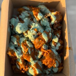 Yummy's Hot Chicken - Tikka loaded Large waffle Fries are so delicious!
