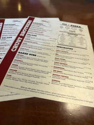 Menu photo 1 Crust Brothers Pizza Scottsdale, AZ Menu photo 1 Crust Brothers Pizza Scottsdale, AZ